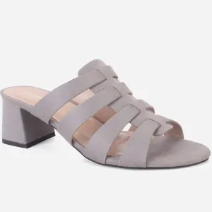 Womens "CHANTRIA" Open Toe Block Heel Sandals