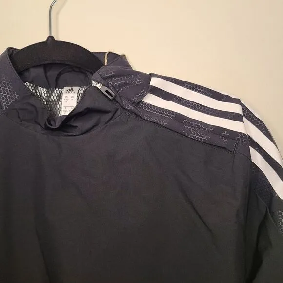Women's Adidas Condivo 21 Hybrid Jacket Black &amp; White Size Medium