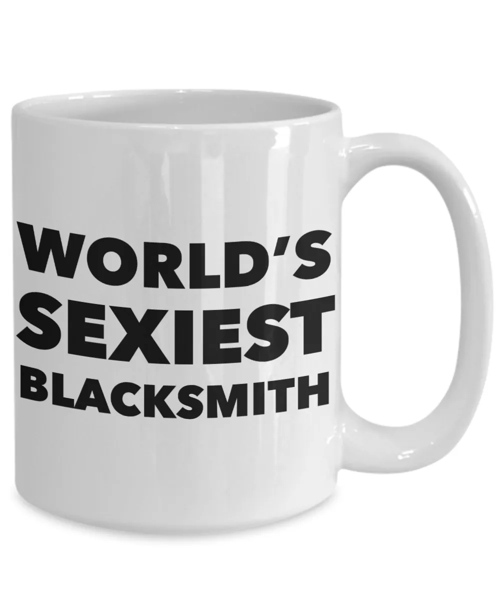 World's Sexiest Blacksmith Mug Ceramic Coffee Cup