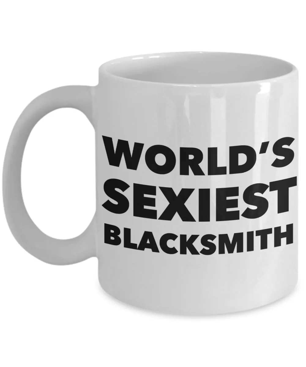 World's Sexiest Blacksmith Mug Ceramic Coffee Cup