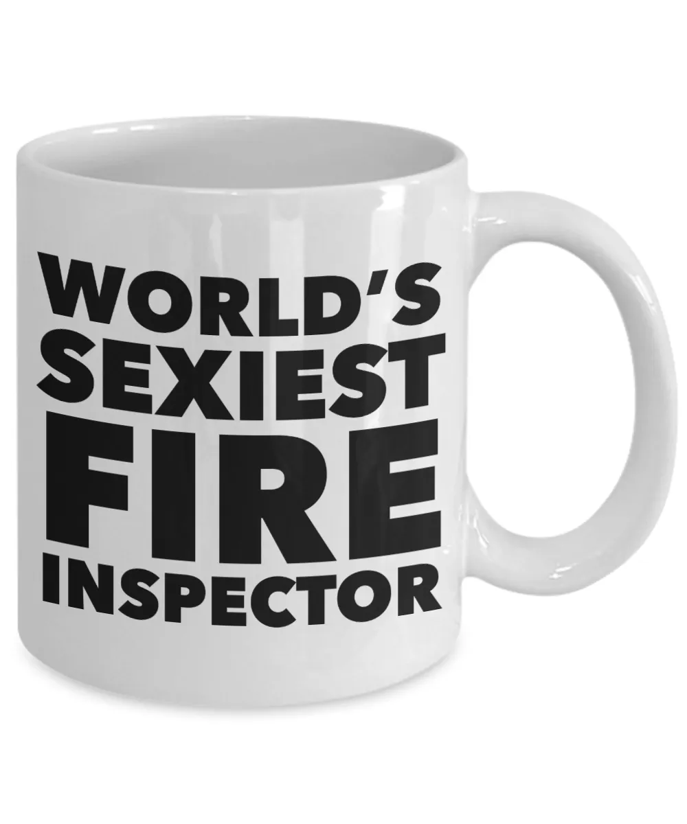 World's Sexiest Fire Inspector Mug Gift Ceramic Coffee Cup