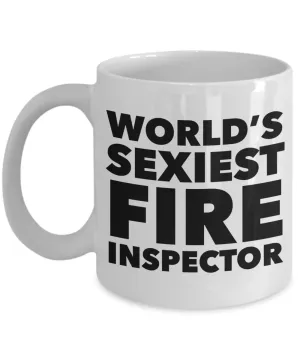 World's Sexiest Fire Inspector Mug Gift Ceramic Coffee Cup