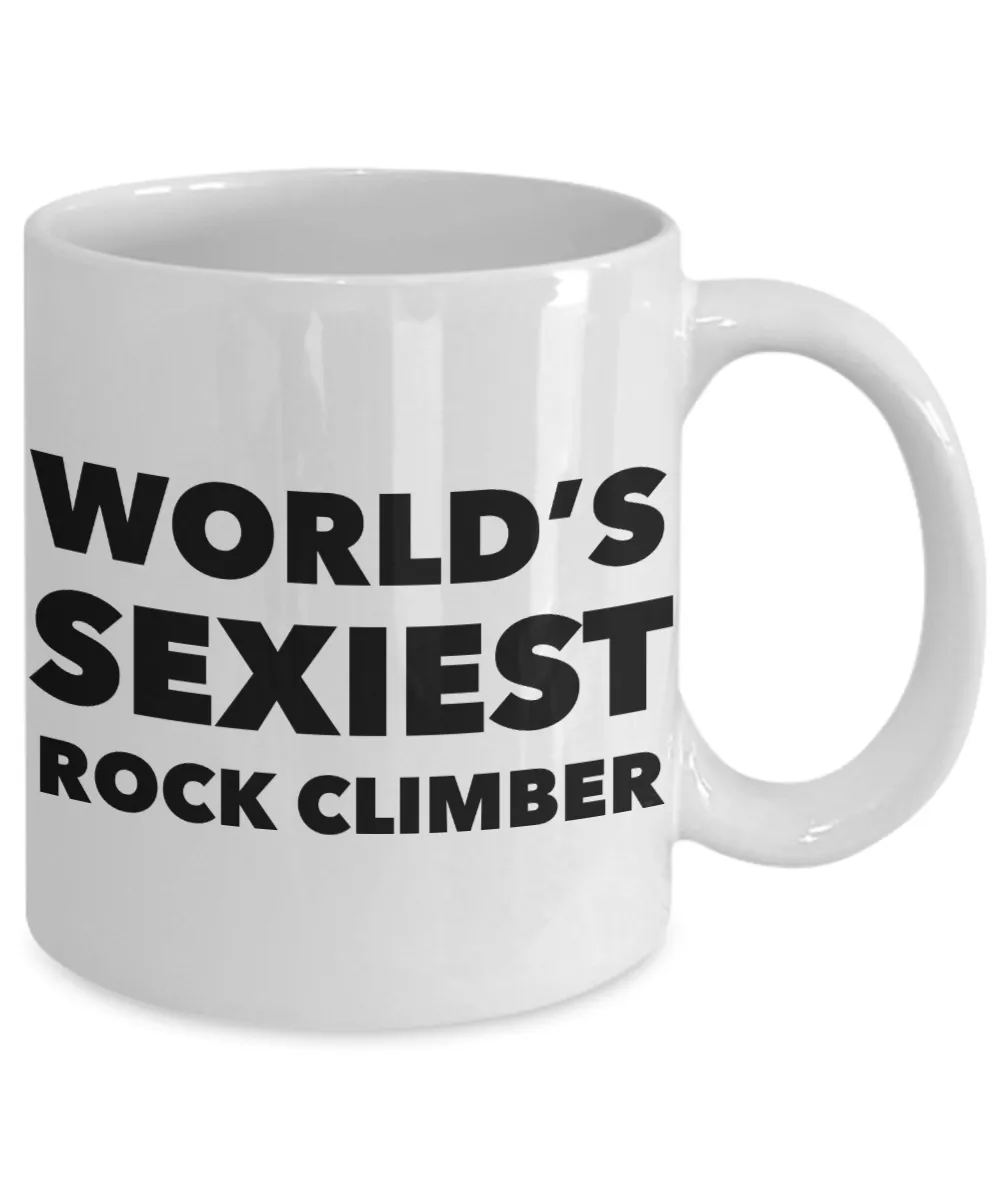 World's Sexiest Rock Climber Mug Ceramic Coffee Cup