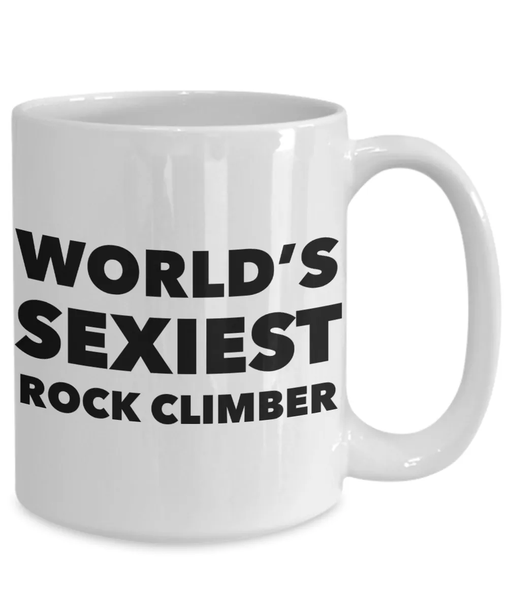 World's Sexiest Rock Climber Mug Ceramic Coffee Cup
