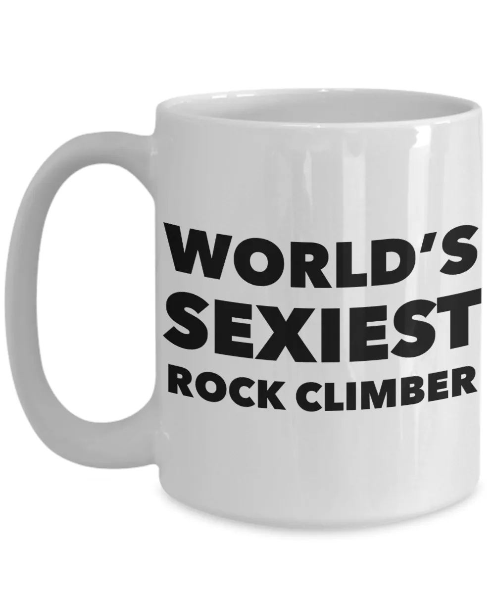 World's Sexiest Rock Climber Mug Ceramic Coffee Cup