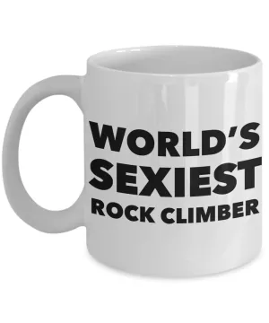 World's Sexiest Rock Climber Mug Ceramic Coffee Cup