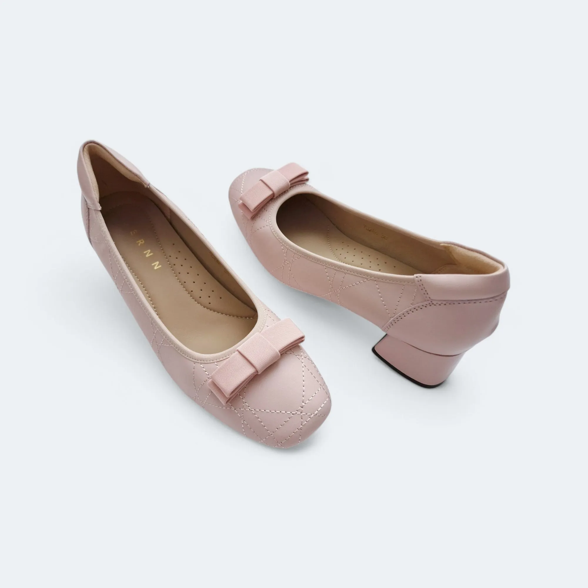 Yuri Elegant Leather Heel